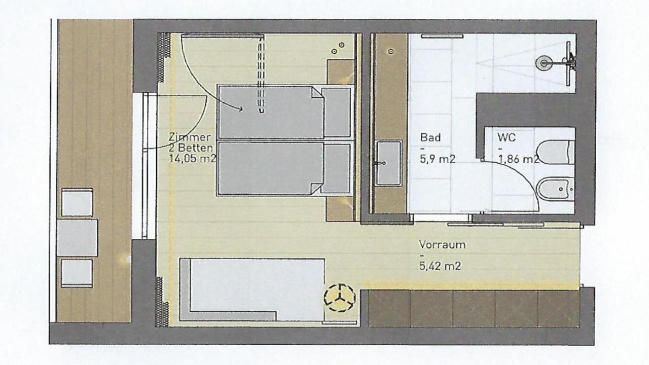 Hotel Olympia Brunico Luaran gambar
